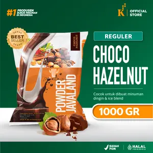 Bubuk Minuman Bubble Powder Drink Choco Hazelnut ORIGINAL Javaland 1kg