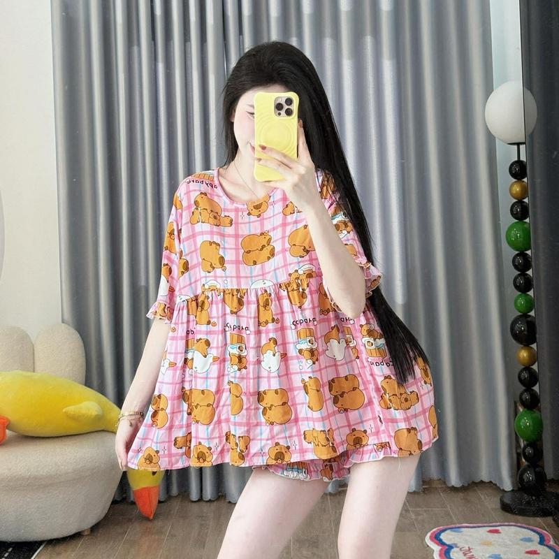 ĐÌNH ĐÌNH STORE SET TOLE TAY NGẮN QUẦN ĐÙI HOẠ TIẾT NHIỀU HÌNH Thiết Kế Độc Đáo Phong Cách Thời Trang Đa Dạng