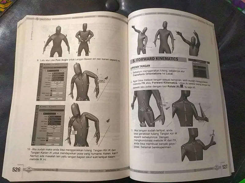 Bundle Buku Blender 3D Modeling dan Animasinya. Bonus Video Tutorial 3