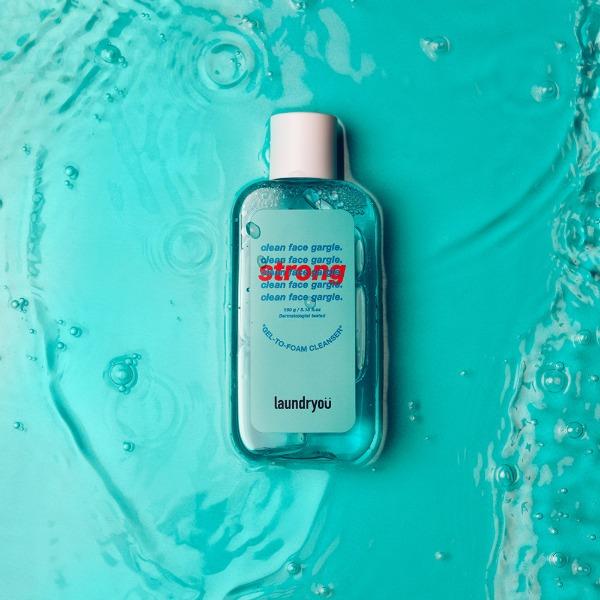 Laundryou Clean Face Gargle Gel-to-Foam Cleanser Strong