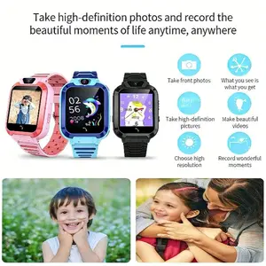 100.000+ PCS TERJUAL! 4G Kids Smart Watch – Video/Voice Call & Call Answering, IP67 Waterproof, GPS Tracking & SOS Emergency Call, Cash on Delivery! Must-Have for 3-12Yrs Boys & Girls, the Top Holiday Gift to Stay Easily Connected with Your Kids
