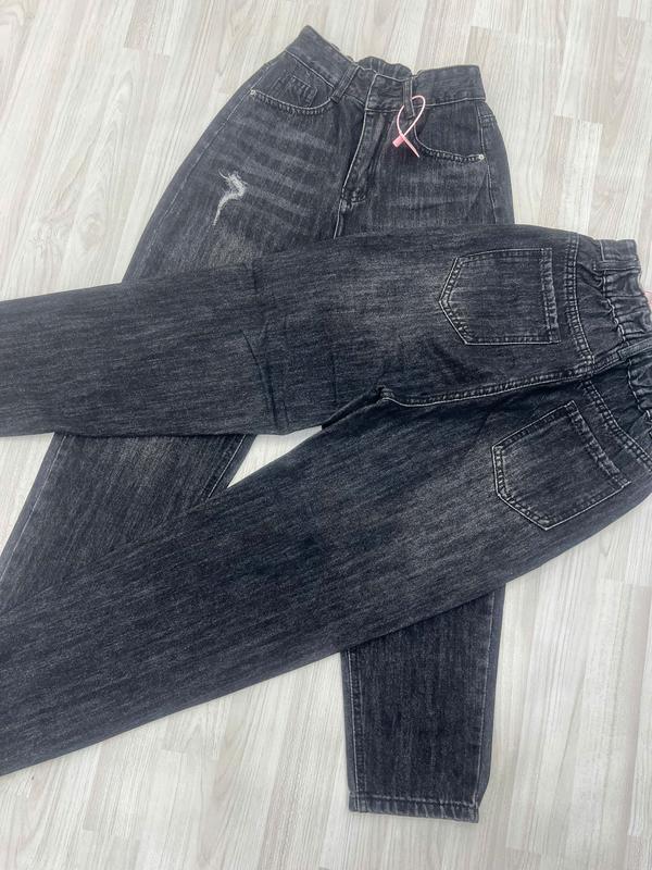 QUẦN JEANS BAGY RÁCH ĐEN MUỐN TIÊN LƯNG CHUN CAO CẤP 032 - Thiết Kế Đặc Biệt Với Tính Năng Lưng Chun Mang Lại Sự Thoải Mái Khi Mặc Phù Hợp Với Phong Cách Đơn Giản Màu Đen Muối Tiêu Có Túi Trước Và Sau