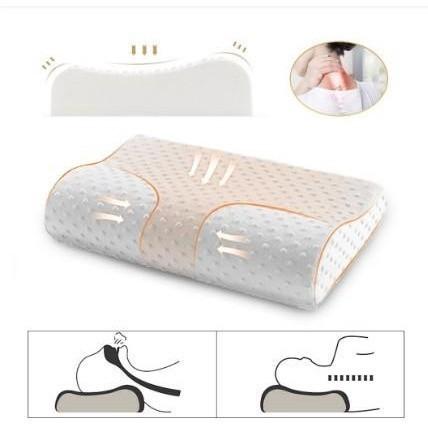 Bantal ORTHOPEDIC Kepala LATEX Memory Foam Bantal Kesehatan leher 0