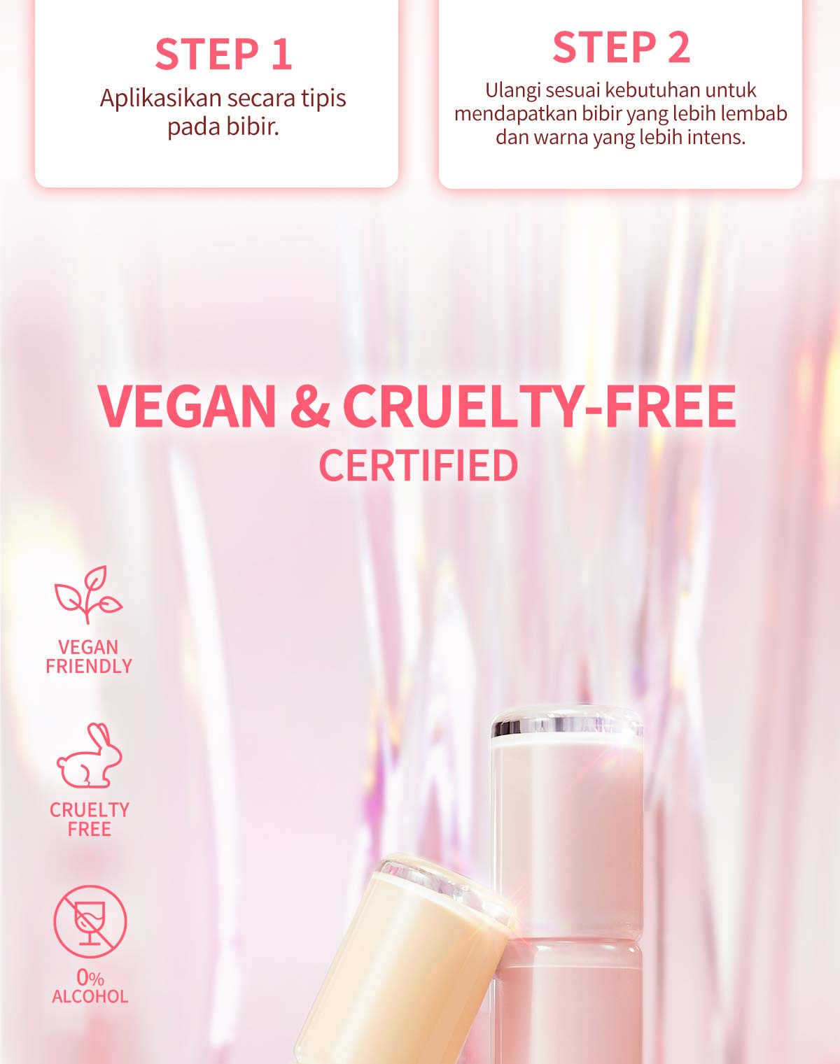 BNB barenbliss Gold Makes Gorgeous & Silver Makes Stunning Lip Balm | Lip Balm Glossy, Pelembab Bibir, Anti Bibir Kering BNB barenbliss Gold Makes Gorgeous & Silver Makes Stunning Lip Balm | Lip Balm Glossy, Pelembab Bibir, Anti Bibir Kering