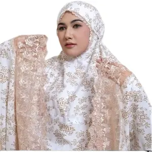 Mukena Dewasa Pradaa Katun Foil Gliter Mewah
