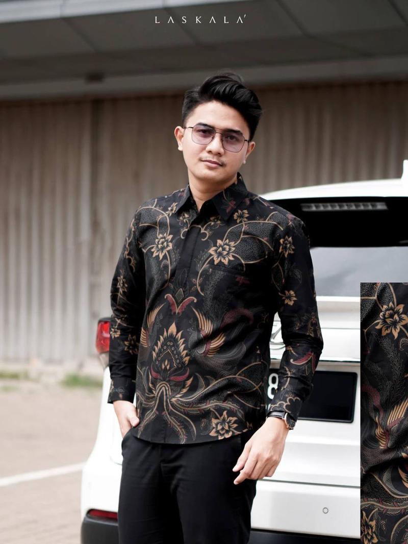 Product Introduction of Baju Kemeja Batik Pria Modern Terbaru Batik Pria Kemeja Lengan Panjang Motif Batik 2025 Batik  Pekalongan Katun 38