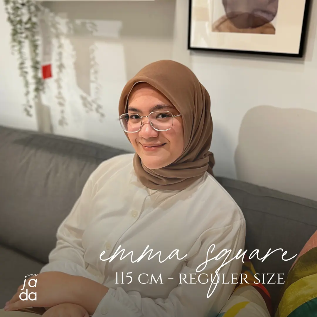 Wear Jada - Emma Segi Empat 115cm Anti Lecek Adem Ringan Anti Pusing Square
