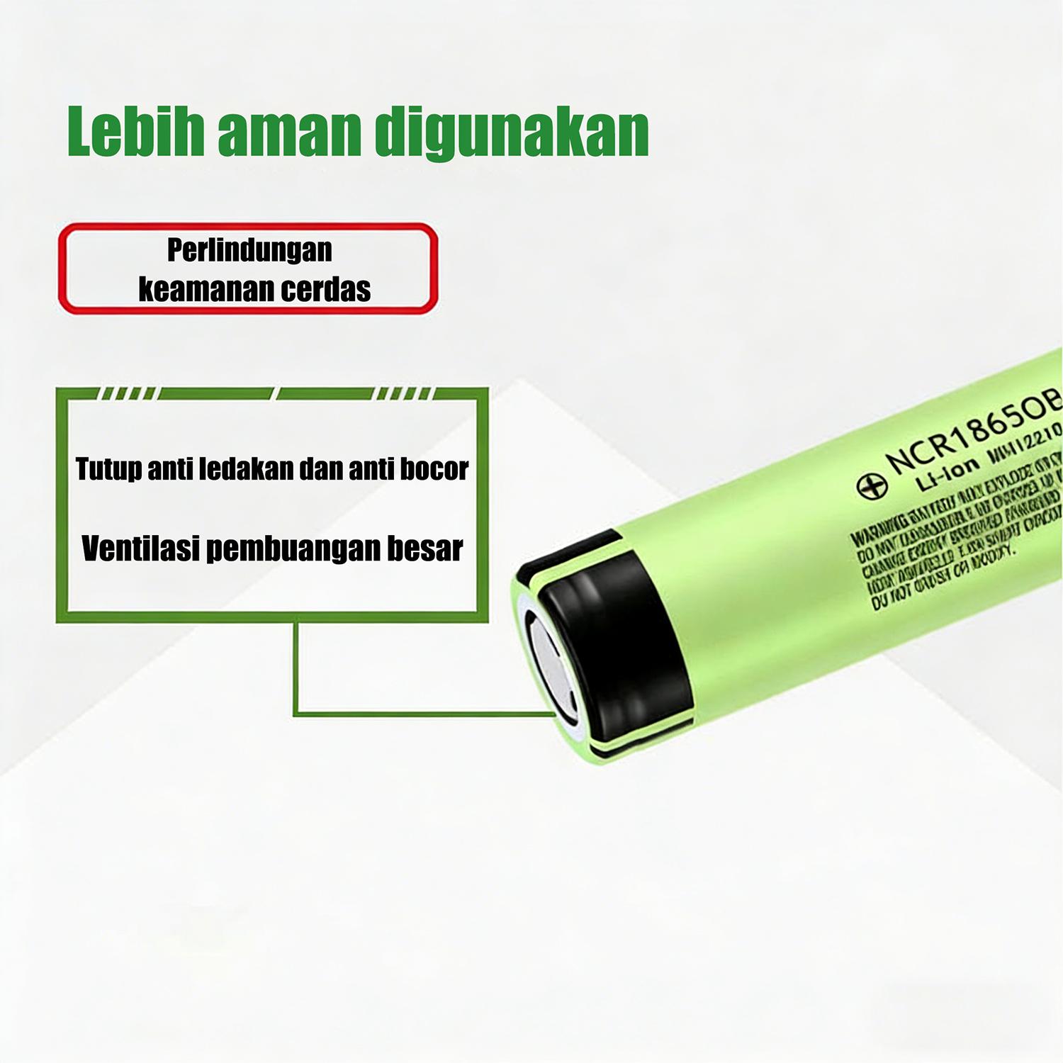 18650 baterai isi ulang - Tahan Lama Kapasitas Tinggi Cocok untuk senter, kipas kecil, power bank, radio, dan paket baterai 18650 baterai isi ulang - Tahan Lama Kapasitas Tinggi Cocok untuk senter, kipas kecil, power bank, radio, dan paket baterai