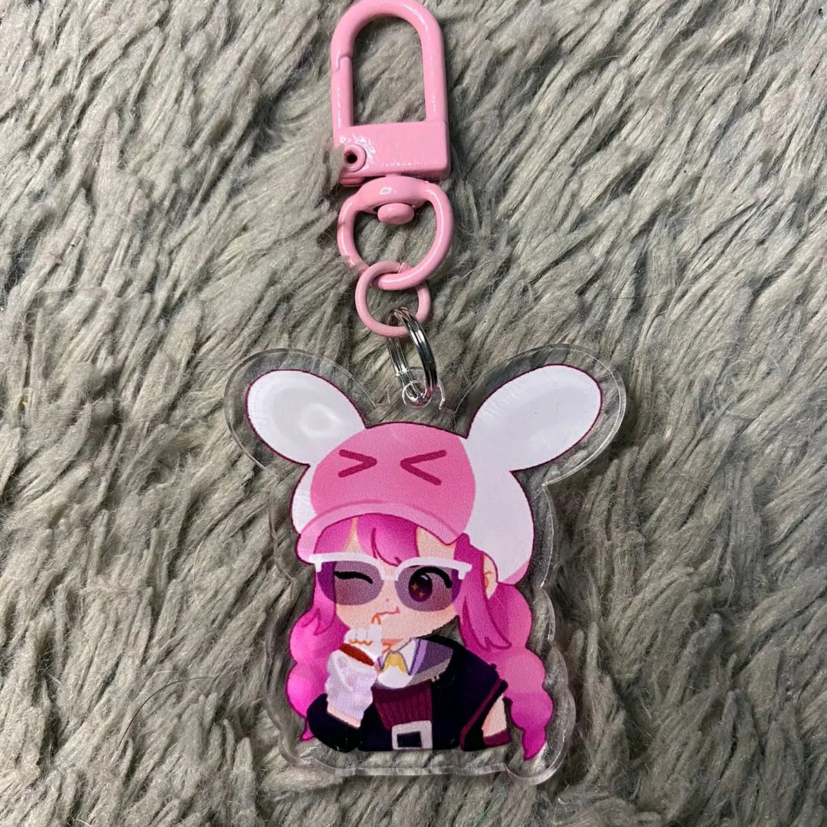 Gantungan Kunci Mobile Legends Lylia Neobeast Gantungan Kunci Motor Mobil Tas Keychain Arkilic Tebal Dua Sisi 4 x 4 keychain volleyball