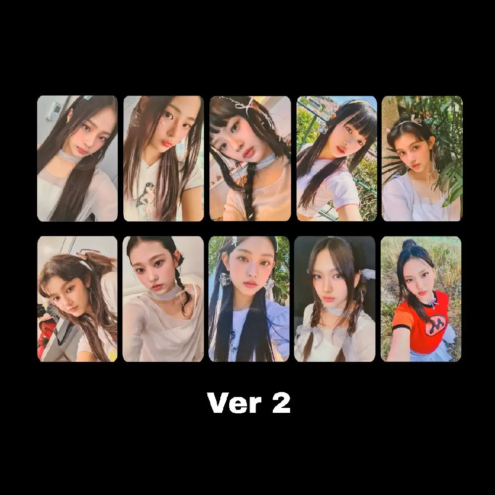 NEWJEANS NJZ LINE FRIENDS GET UP VER 1 & 2 PHOTOCARDS - TikTok