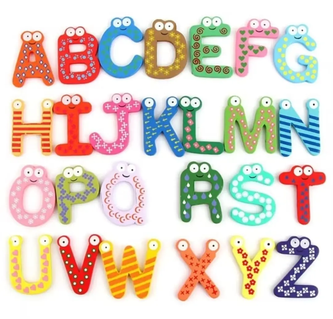MAINAN ANAK BENTUK HURUF ABC ALPHABET / ANGKA MAGNET UNTUK KULKAS