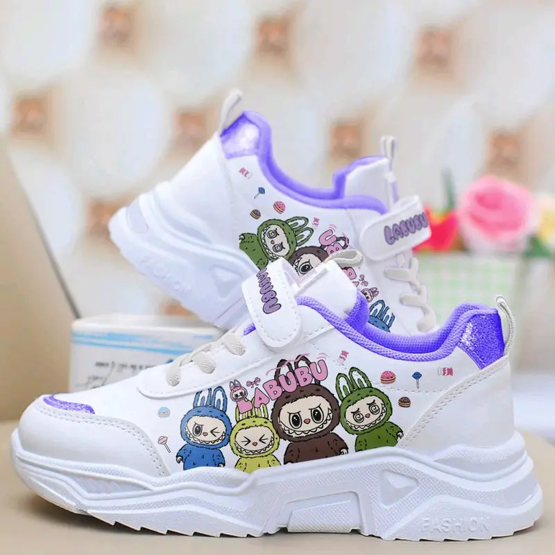 SEPATU SNEAKERS ANAK PEREMPUAN/SEPATU LABUBU/SEPATU SEKOLAH ANAK 5
