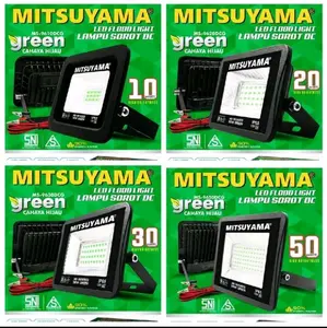 Mitsuyama Lampu Sorot LED DC MS-9610DCG 9620 9630 9650 Cahaya Hijau 10-50W Merah Dan Hijau