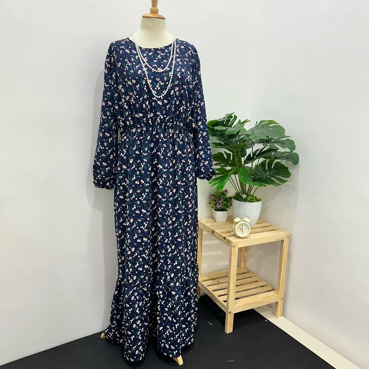 Dress flower fashion kain sutera