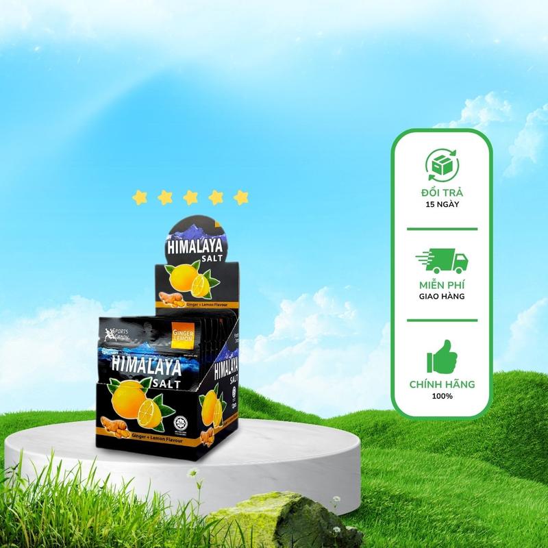  Himalaya Kẹo Chanh Gừng Muối Hồng Himalaya 180g 