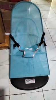 Product Review of [SH] Bouncher Bayi Kursi Ayunan Bayi Lipat / Baby Bouncer Infant Seat Tempat Tidur Bayi Goyang Biru Hitam from E** N**I 0