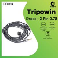 Gambar Tripowin Grace 4 Core Upgrade SPC Cable With Microphone dari CSI-ZONE Kota Administrasi Jakarta Pusat 1 Tokopedia