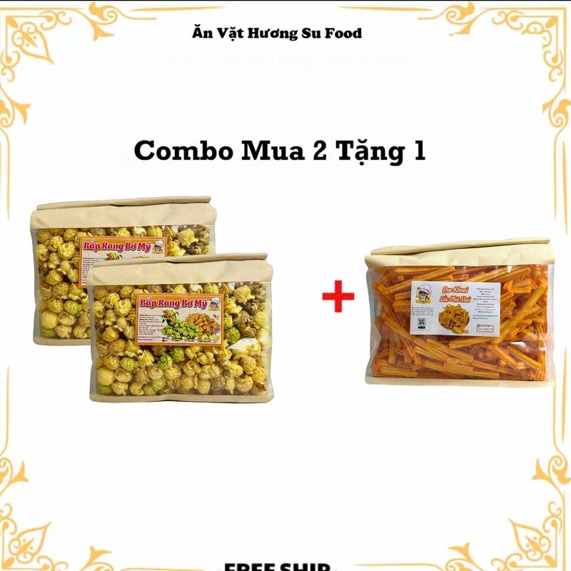   Mua 2 Tặng 1  Bỏng Ngô Mỹ Hàng Loại 1 Bắp Rang Bơ Khổng Lồ  Ăn Vặt Hương Su Food 