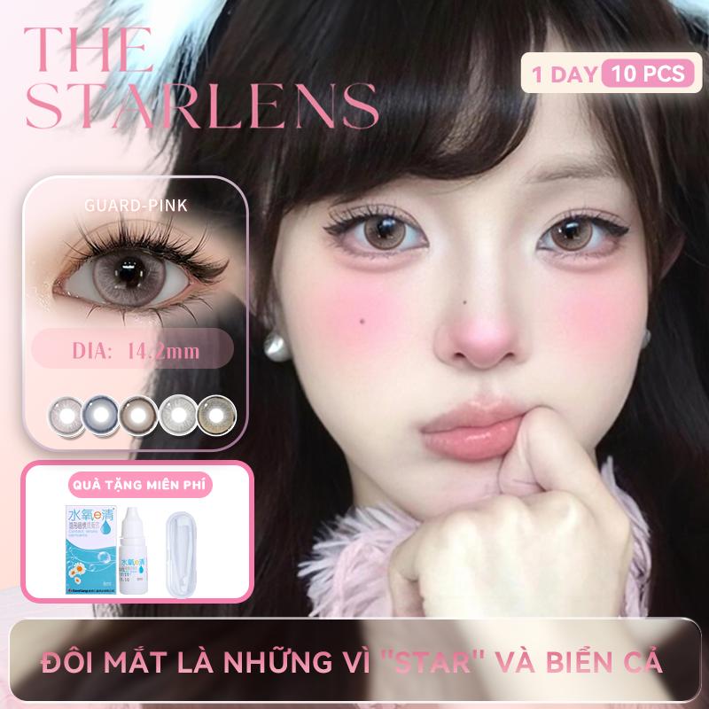 Kính áp tròng hàng ngày Starlens 10 cái Kích thước 14,2mm Mắt búp bê Thích hợp để sử dụng trong 1 ngày Mức độ 0,0-8,0