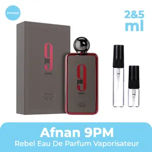 [Decant Share in Jar] Afnan 9PM Rebel Eau De Parfum Vaporisateur | Perfume Pria Wangi Tahan Lama