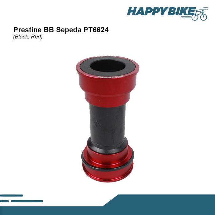 Gambar BB SEPEDA BOTTOM BRACKET PRESSFIT PRESTINE 6624 MTB ROADBIKE HT2 - Black dari Happy Bike Kota Administrasi Jakarta Selatan 5 Tokopedia