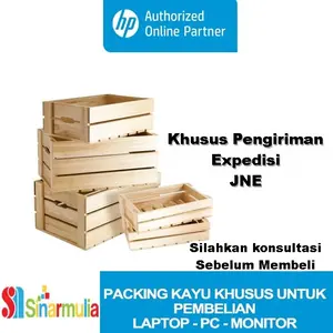 PACKING KAYU KHUSUS JNE SAJA UNTUK PEMBELIAN LAPTOP