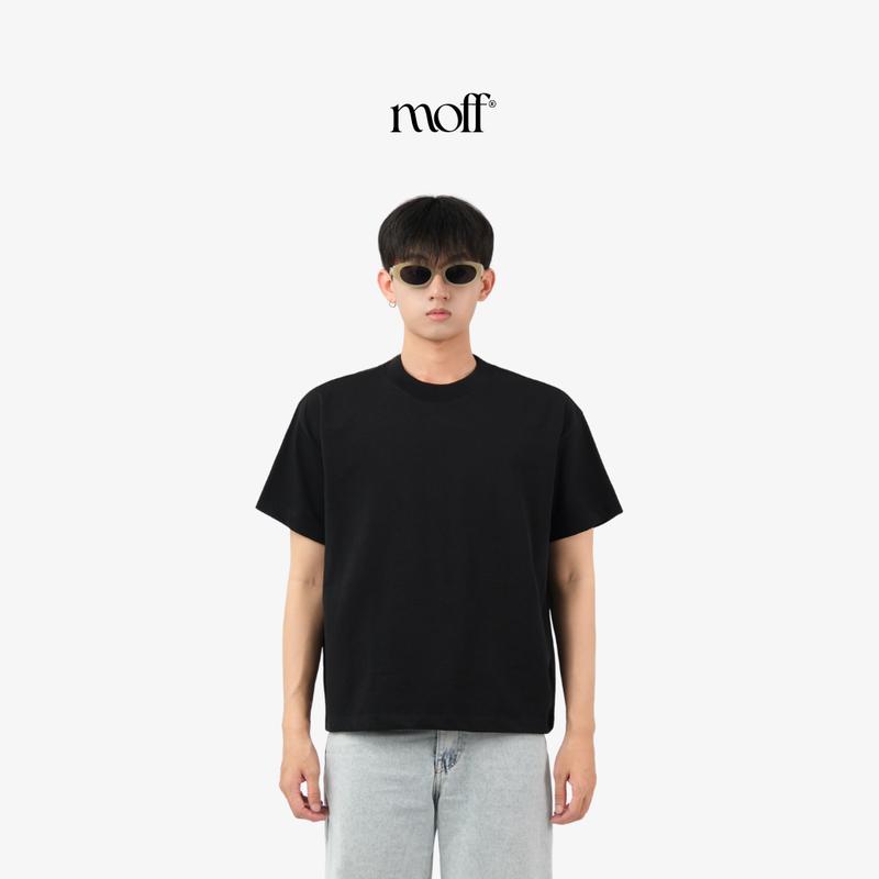 Áo Thun Trơn Boxy Fit Cotton Premium Dày Dặn 280 GSM | moff
