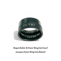 Gambar Zafa Ukir Grafir Custom Nama Cincin Kalung Gelang - Engraving - Ukir text, 1 dari Zafa Aksesoris Kota Depok 3 Tokopedia
