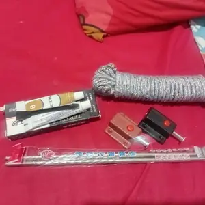 [BEC] Sumpit Makan Stainless Steel 304 | Sumpit Stainless Steel Chopstick High Quality | Ulir Porselen Polos Ukuran 22