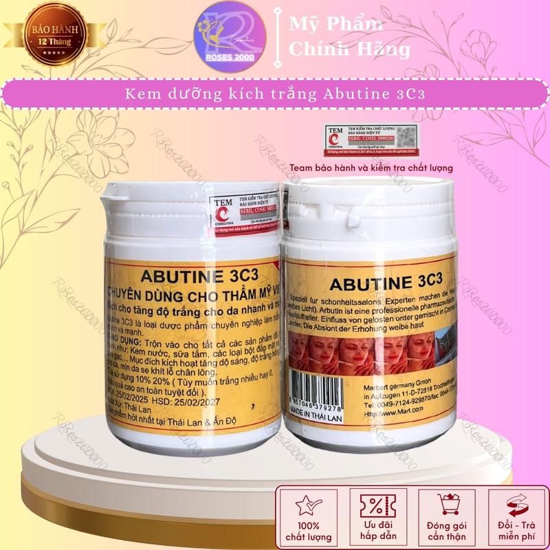  Kem body Kích Trắng Abutine 3C3 Thái Lan  hàng chuẩn 