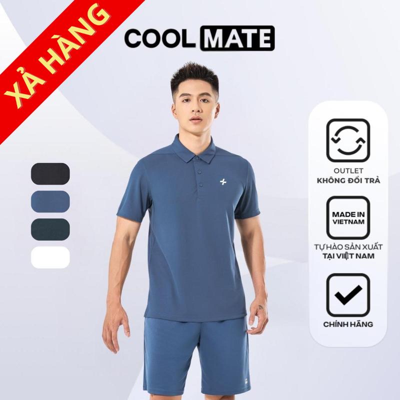 Outlet Không đổi trả Áo Polo thể thao nam Graphene thoáng khí - Coolmate