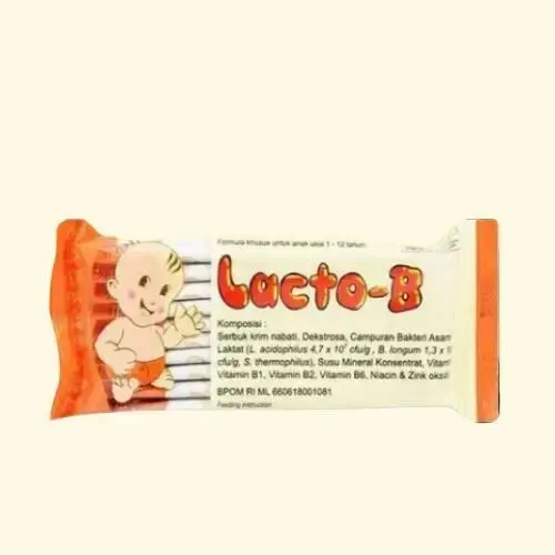 LACTO-B Suplemen Pencegah Diare Untuk Bayi 1 Sachet 0