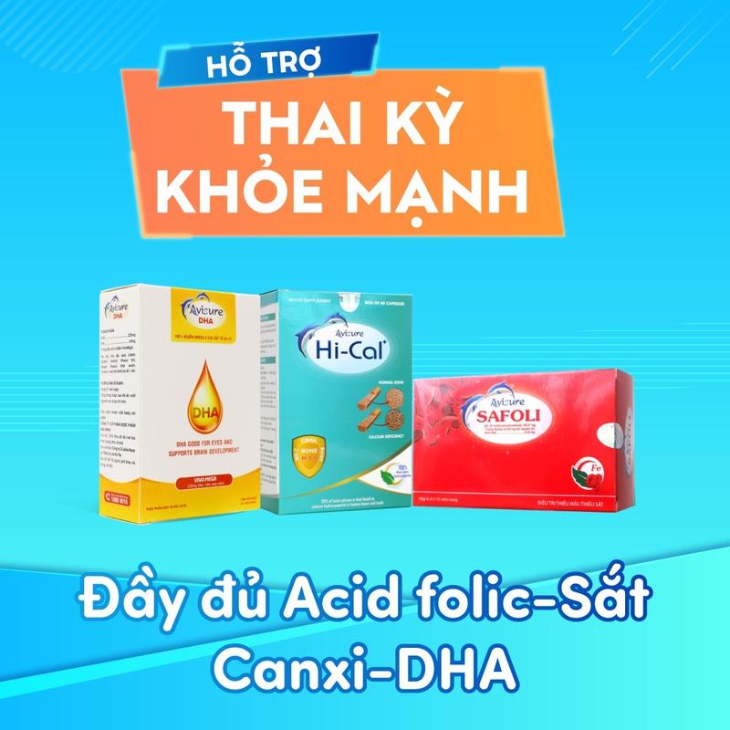  Sắt Canxi hữu cơ DHA cho mẹ bầu mẹ sau sinh giúp bổ sung sắt canxi acid folic dha hỗ trợ xương răng chắc khẻ hỗ trợ dự phòng thiếu máu thiếu sắt hỗ trợ phát triển não bộ 