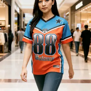 Streetwer Jersey Drafit Numbers Full Print STREETWER VINTAGE Olahraga Fashion Unisex Pria Wanita Adem Ringan Nyaman Dipakai Sehari-hari Model Trendy Casual