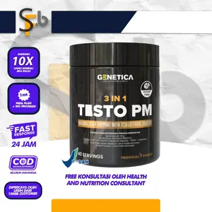 Genetica testo PM 40 serving BPOM