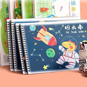 Buku Gambar Anak Isi 30 Lembar H1052 Sketchbook Tebal Free Stiker Tempel Drawing Polos A4 Perlengkapan Menggambar Model Jilid Spiral Anak