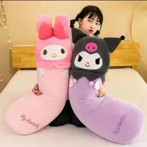 Bantal Guling Anak Sanrio Kuromi Melody Pompompurin Cinnamoroll Lucu Lembut