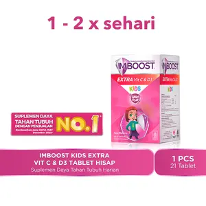 Imboost Kids Tablet Hisap Chewy - Isi 21 Tablet