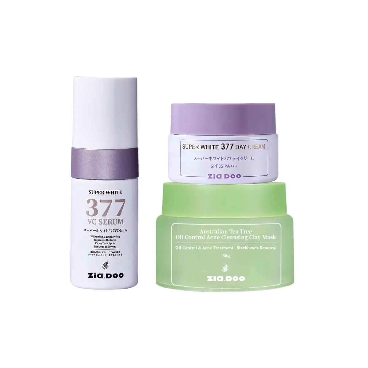 Mudmask 30g+377 Serum+ 377 DAY CREAM 20g