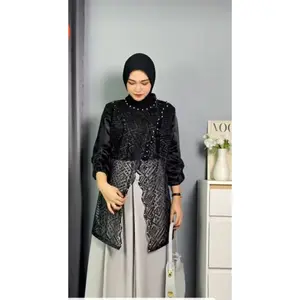 Zize Outer Tunik Brukat sapto full payet/ outer kondangan outer wisuda