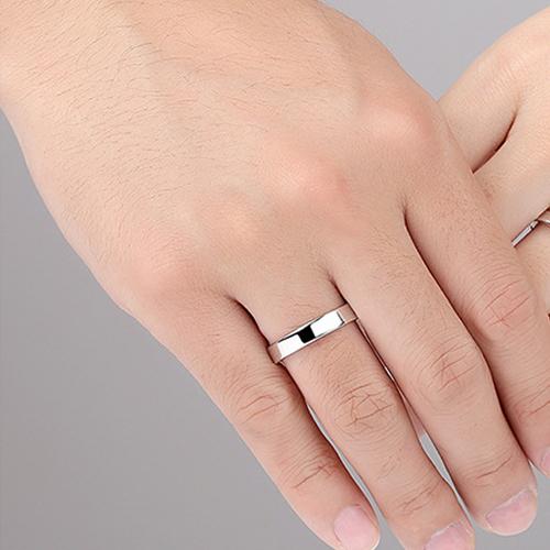 Cincin Perak 925 Unisex Polos SSR120 3