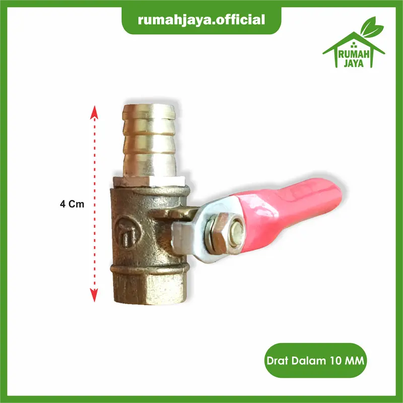 (RJO) Kran Angin Kompresor Kunigan 1/4 Inch/ Stop Kran Kompresor 2
