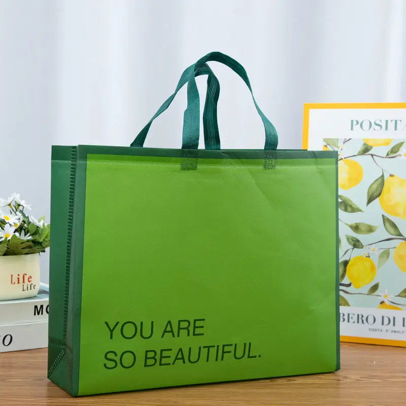 (PAKET 20PCS) Tas Jinjing - Tas Belanja - Tas Spunbond - Tas Souvenir - Tas Jinjing Wanita - Tas Lipat - Tas Kado - Kantong Belanja 1