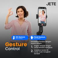 Gambar Tripod Bluetooth JETE H15 AI Portable Tongsis Auto Face Tracking Selfie Stick 1.8m With Postel Wireless Remote Action Kamera HP dari JETE Authorized Store Kota Administrasi Jakarta Pusat 5 Tokopedia