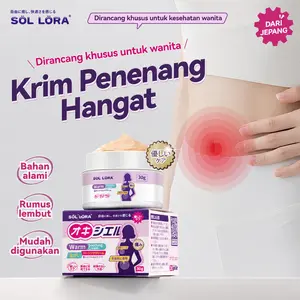 【A】 SOL LORA Gel Hangat Herbal yang Lembut& Nyaman - Perawatan Harian