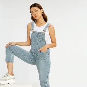 VIERLIN - Jumpsuit jeans 811
