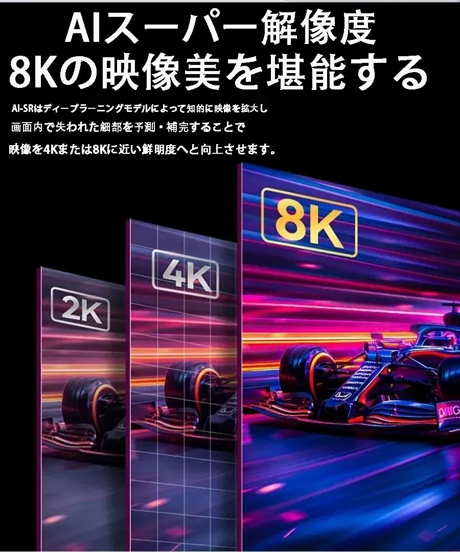 Dream TV 12 最新世代TVボックス｜8K対応・AI画質強化・Wi-Fi 6