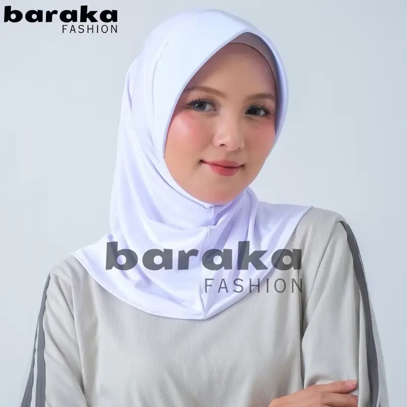 JILBAB BERGO SPORT PET TEBAL/HIJAB BERGO JERSEY Sekolah Instan