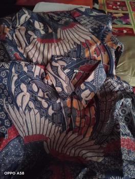 Product Review of 2. Baju Batik Couple Kemeja Gamis Poli katun Fashion Pasangan POLI KATUN Seragam Batik Sequins Muslim Wanita Sarimbit Keluarga Kondangan Dress Pesta Lebaran Motif from f**e 1
