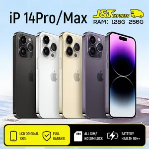 [Secondhand] IPHONE 14 pro max & 14 pro RAM 256GB 128GB Second iPhone14Pro / iPhone 14Pro Max BEKAS ORIGINAL100%MULUS NORMAL FULLSET Kondisi Perfect Apple iPhone 14 PRO / 14 PRO MAX Hijau Lcd Smartphone